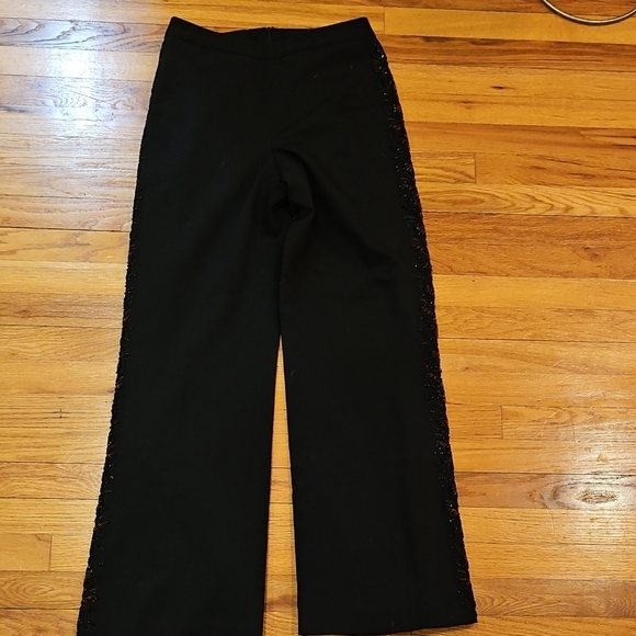 Oscar de la Renta Pants - Oscar de la Renta Black Trousers